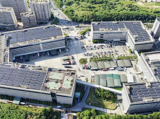 Commercial PV project, China